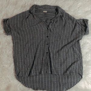 Comfy Loose-Fitting Button Down